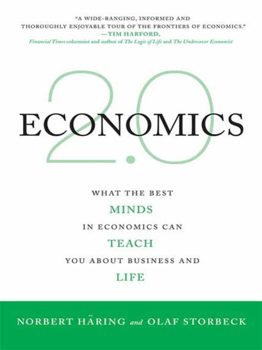 Title details for Economics 2.0 by Norbert Häring - Wait list